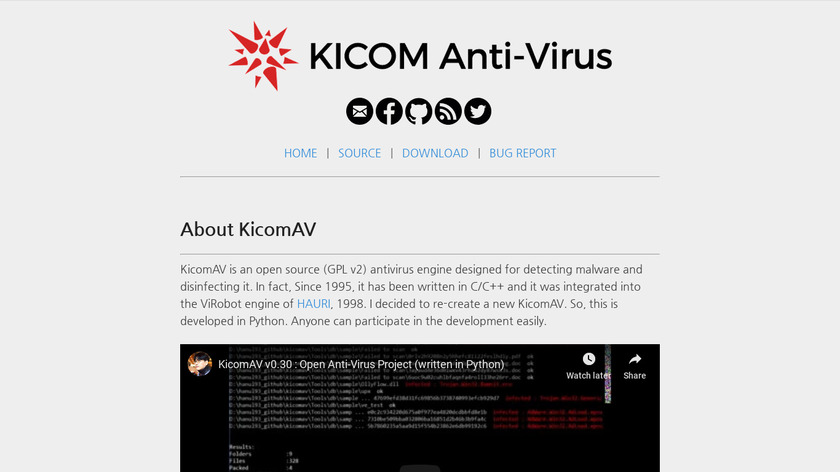 kicom Landing Page