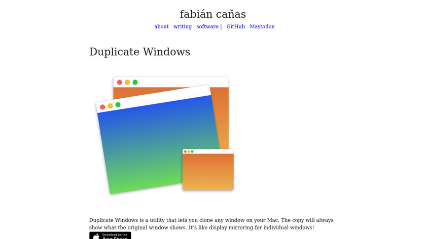 Duplicate Windows Landing Page