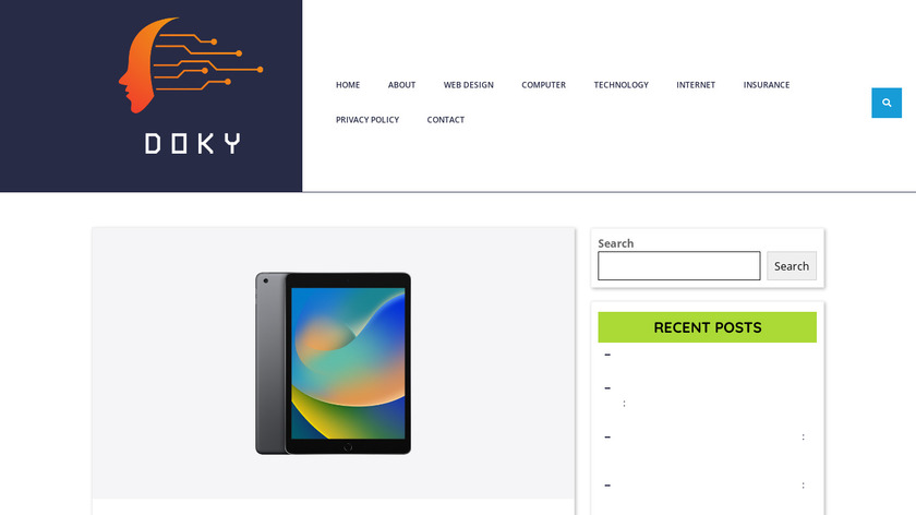 Doky Landing Page