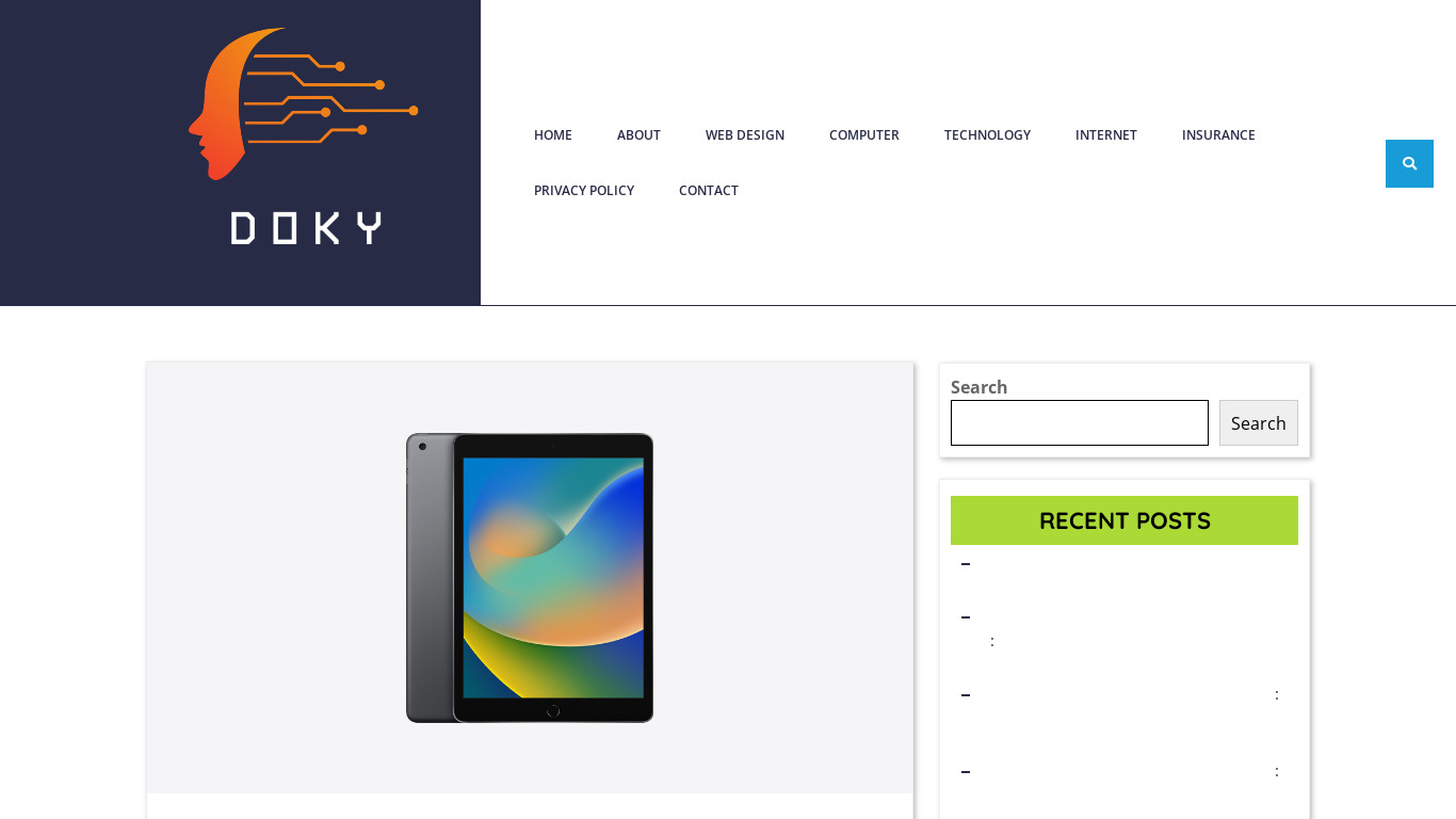 Doky Landing page