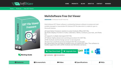 MailsSoftware OST Viewer Tool image