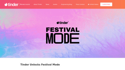 Tinder Festival Mode image