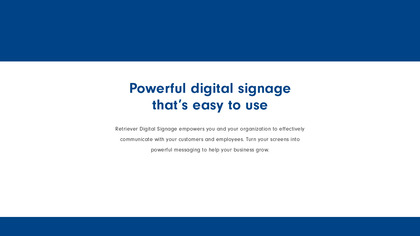 Retriever Digital Signage image
