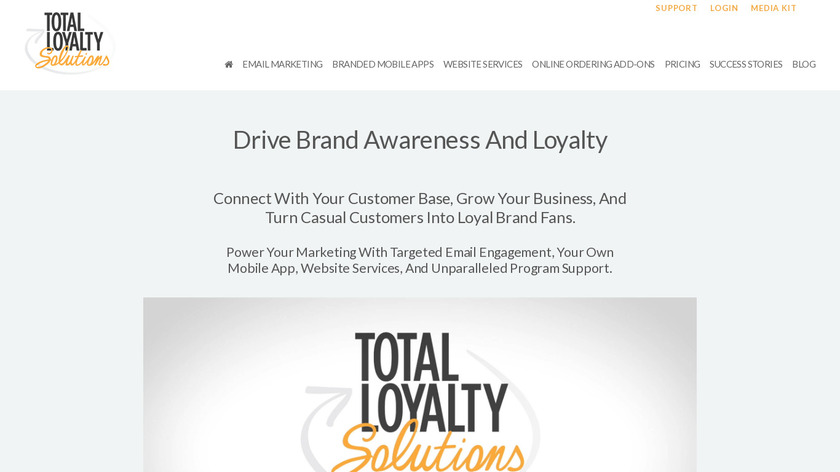 Total Loyalty Landing Page
