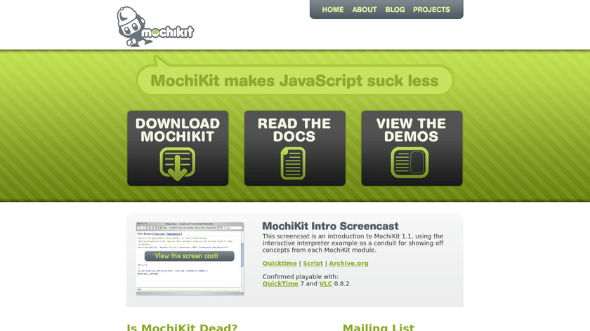 MochiKit Landing Page