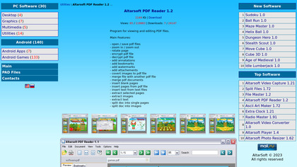 Altarsoft PDF Reader image