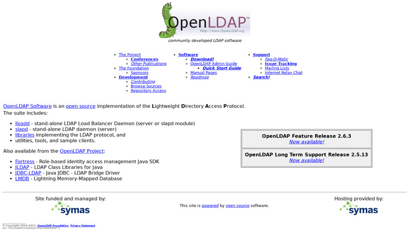 OpenLDAP Landing Page