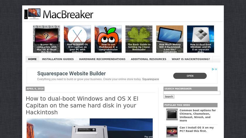 MacBreaker Landing Page