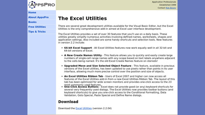 The Excel Utilities image