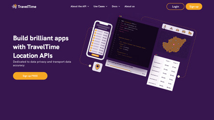 TravelTime platform image
