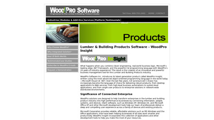 woodprosoftware.com WoodPro Insight image