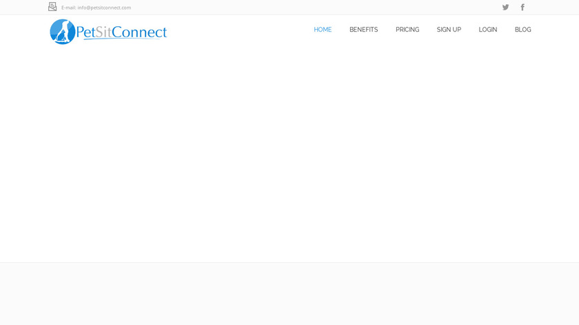 PetSitConnect Landing Page