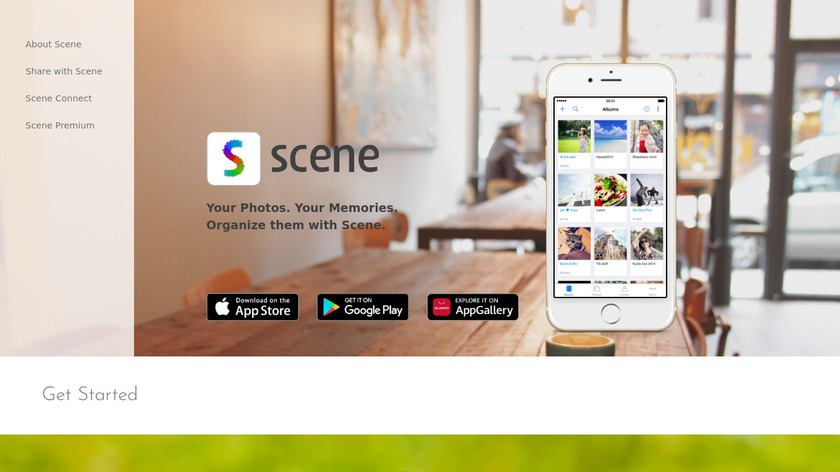 Scene Landing Page