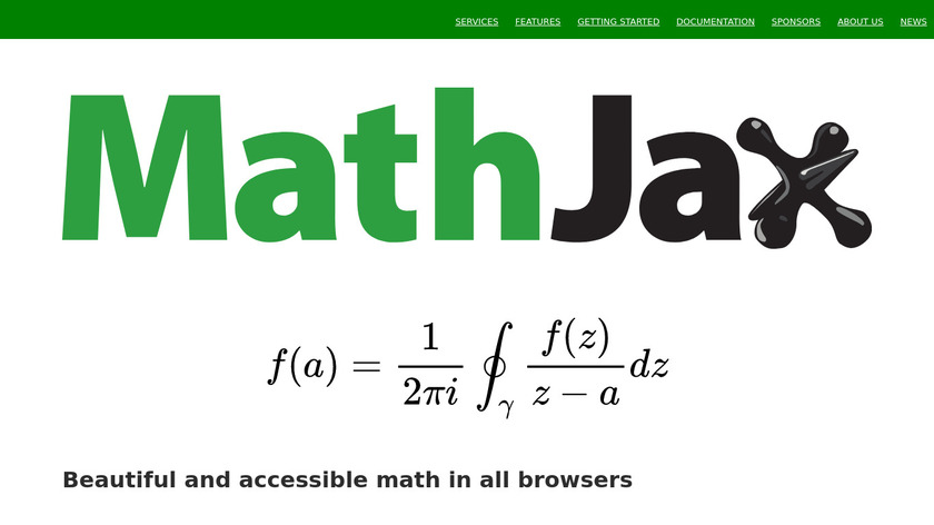 MathJax Landing Page