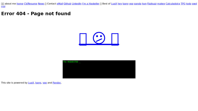 PP - A generic Preprocessor Landing Page