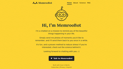 MemrooBot screenshot