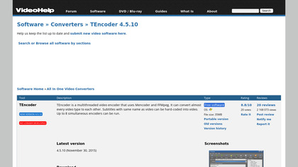 TEncoder Video Converter image