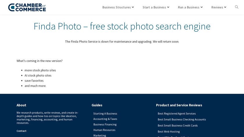 findA.Photo Landing Page