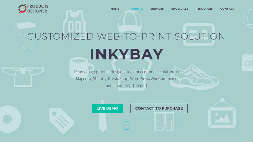 Inkybay Landing Page
