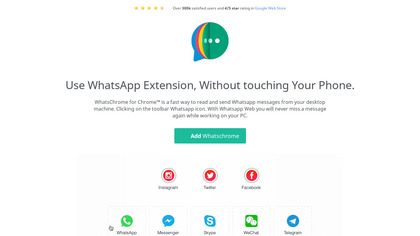 WhatsGreen Multi Messenger image