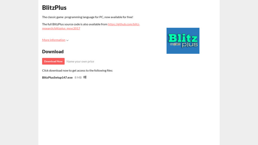 BlitzPlus Landing Page