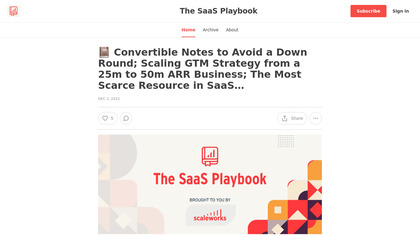 The SaaS Playbook image