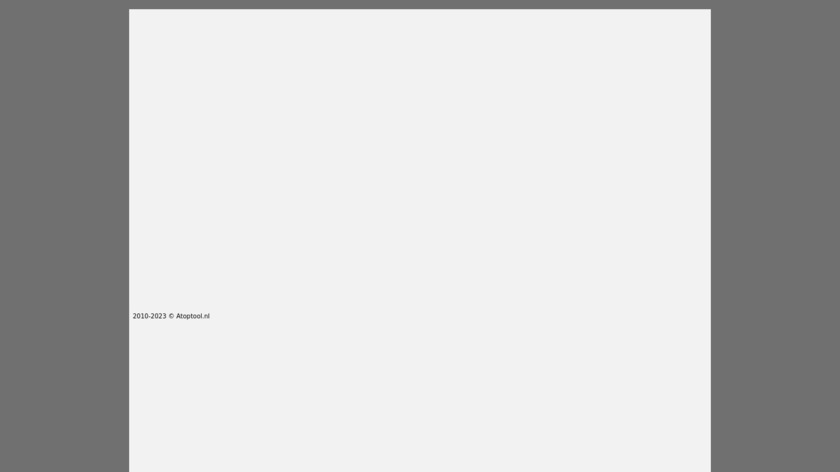 Atop Landing Page