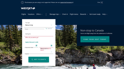 WestJet image