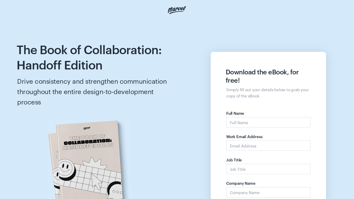 The Book of Collaboration Landing page