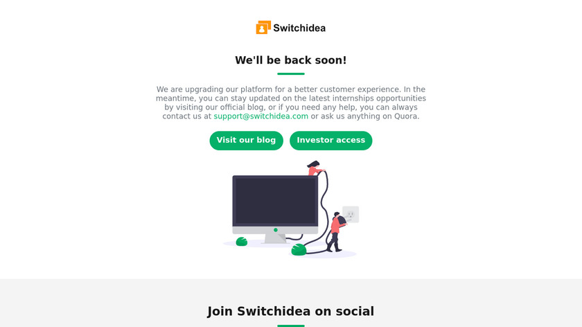 upgrade.switchidea.com Switch Idea Landing Page