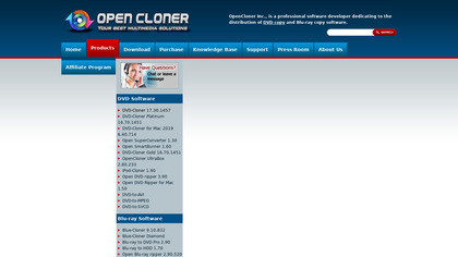 opencloner.com DVD-Cloner image