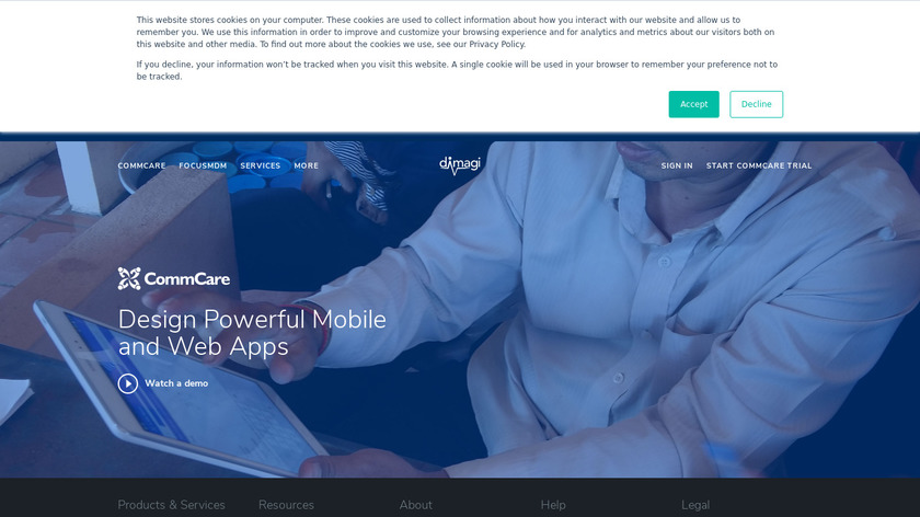 CommCare Landing Page