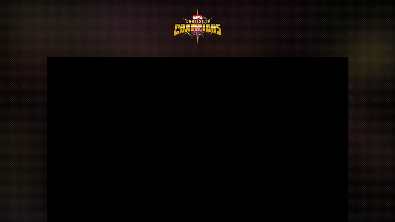 Marvel Contest of Champions Landing page