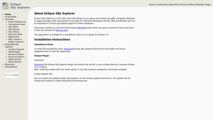 Eclipse SQL Explorer image