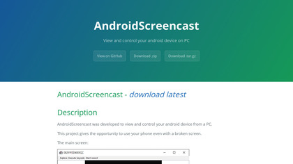 Androidscreencast image