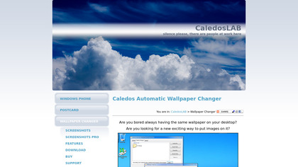 Caledos Automatic Wallpaper Changer image