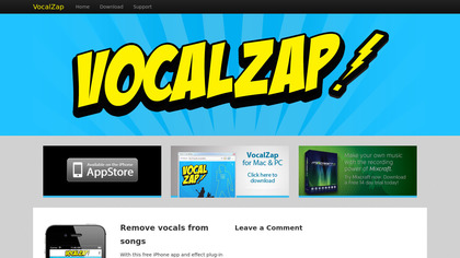 VocalZap screenshot