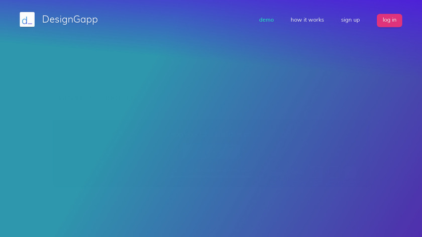 DesignGapp Landing Page