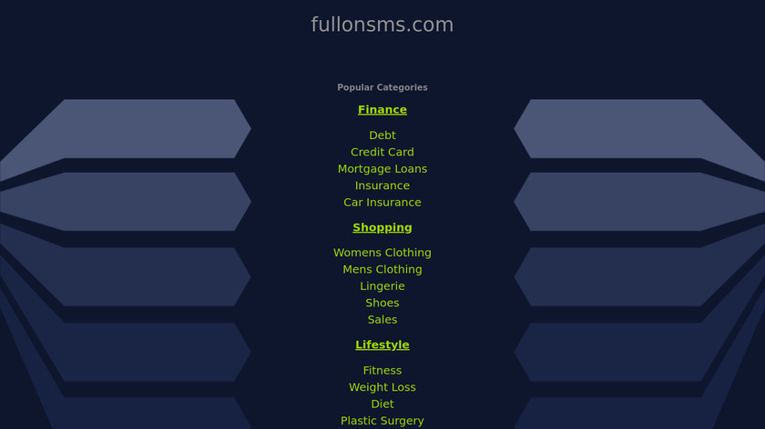 FullonSMS Landing Page