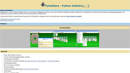 PySolitare image
