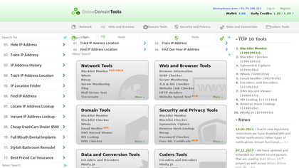 Online Domain Tools image