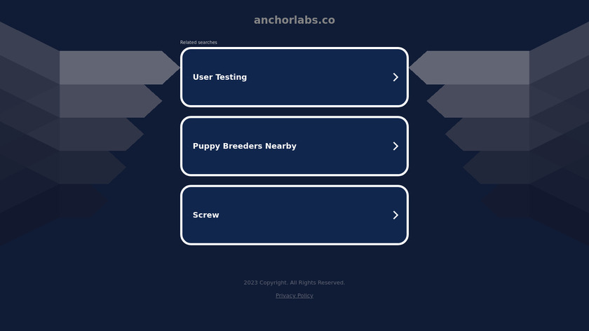ANCHOR Cable Landing Page