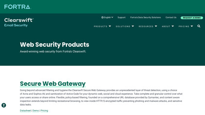 Clearswift SECURE Web Gateway image