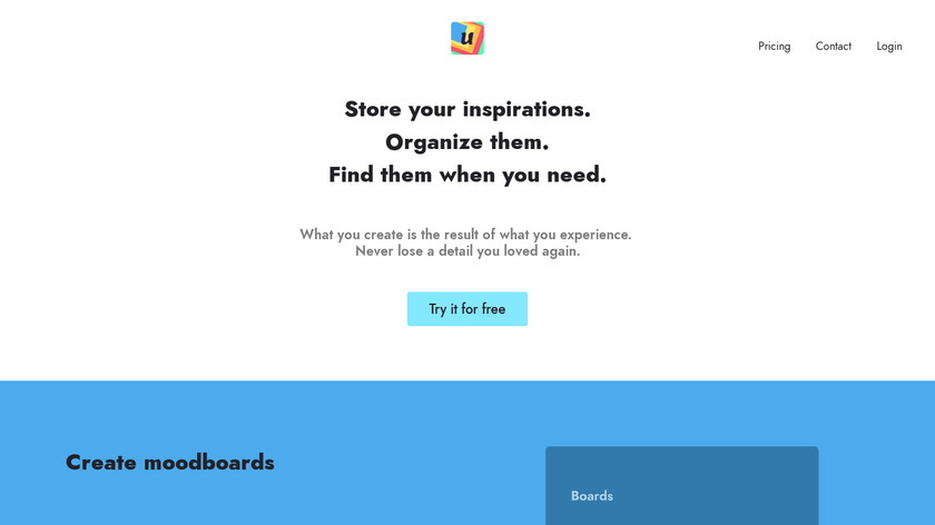 uxiboard Landing Page