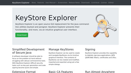 KeyStore Explorer image