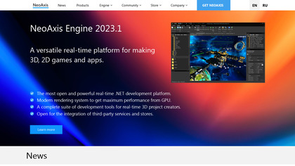 NeoAxis 3D Engine image