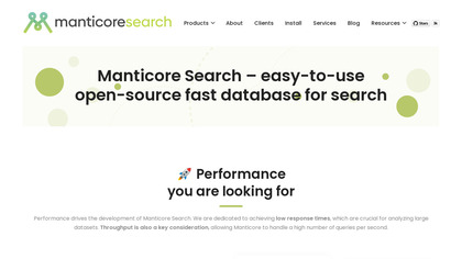 Manticore search image