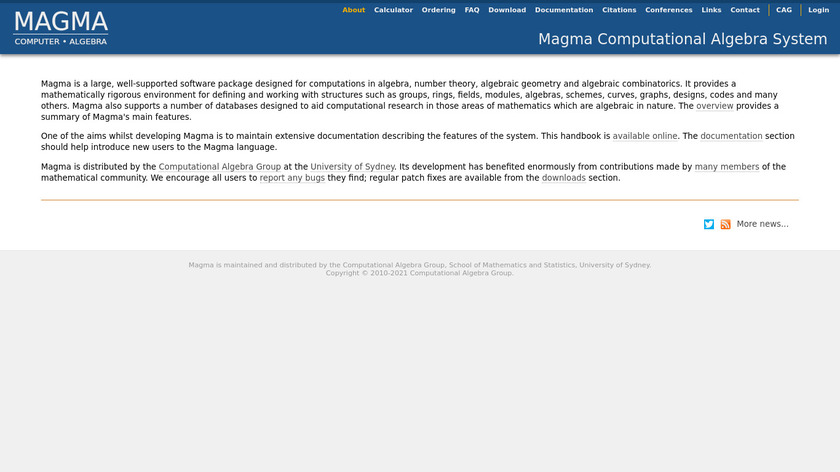 Magma Landing Page