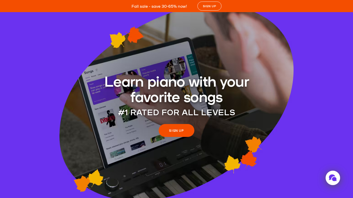 Playground Sessions Landing page