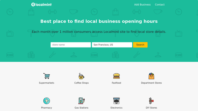 Localmint Landing Page